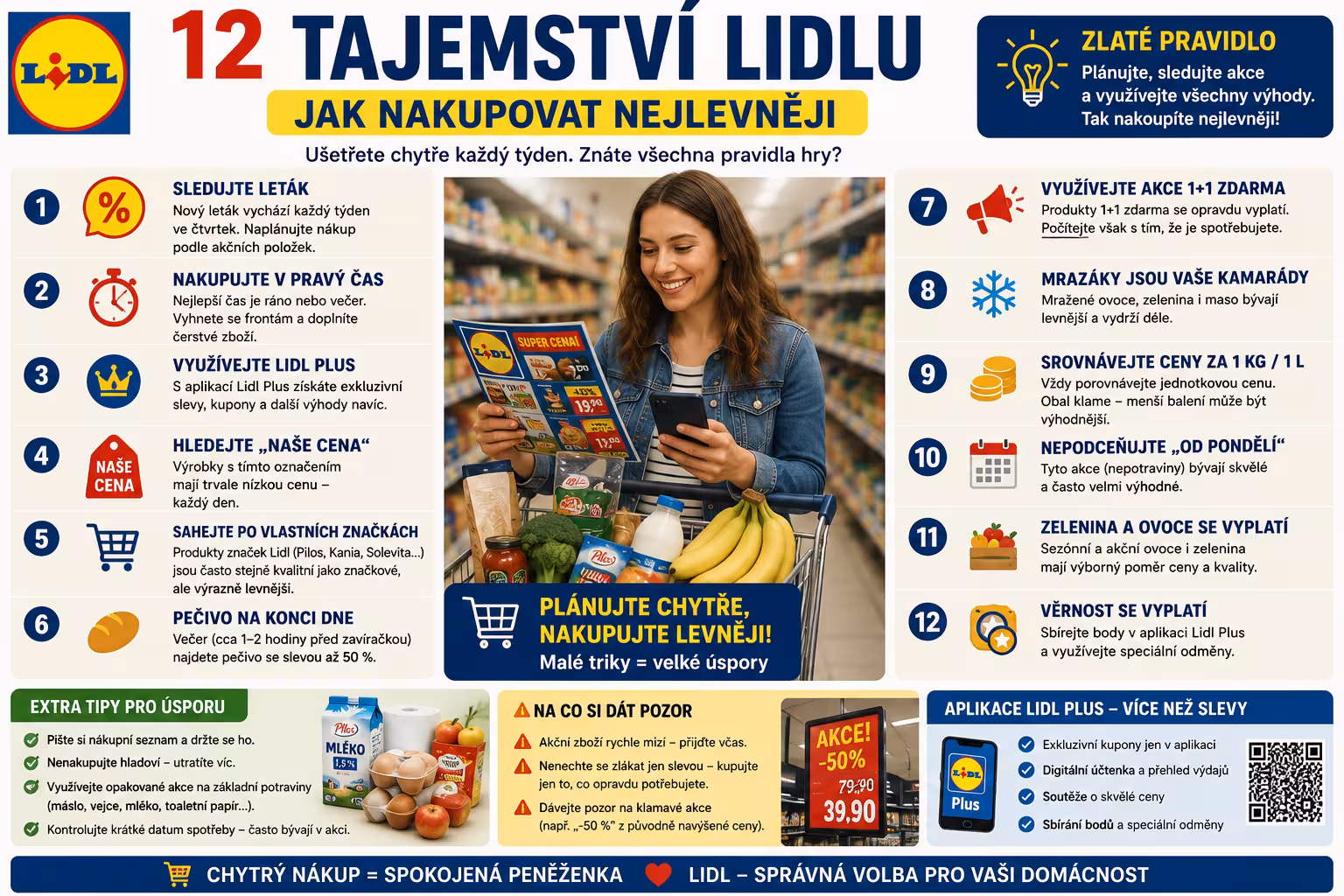 12 tajemství Lidlu, která znají jen zaměstnanci – jak nakupovat nejlevněji a nepřijít o peníze