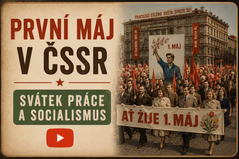První máj v ČSSR: Jak se slavil Svátek práce v socialistickém Československu