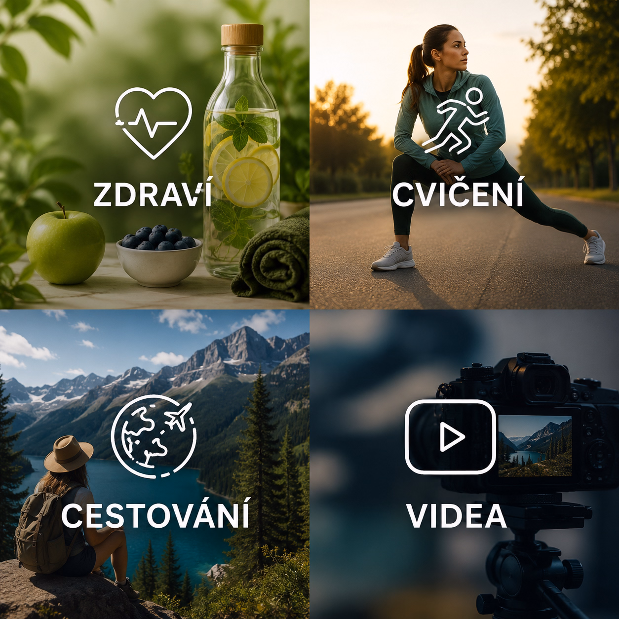 Zdraví Cvičení Cestování Videa
