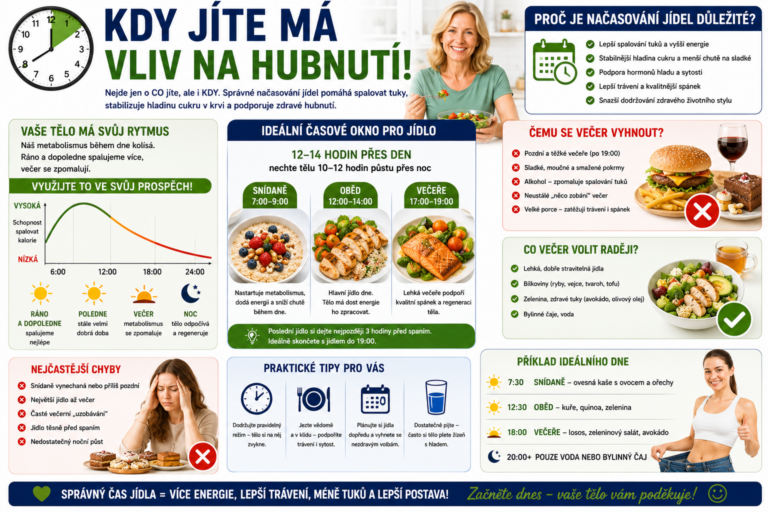 Kdy jíte ovlivňuje hubnutí | Levita.cz