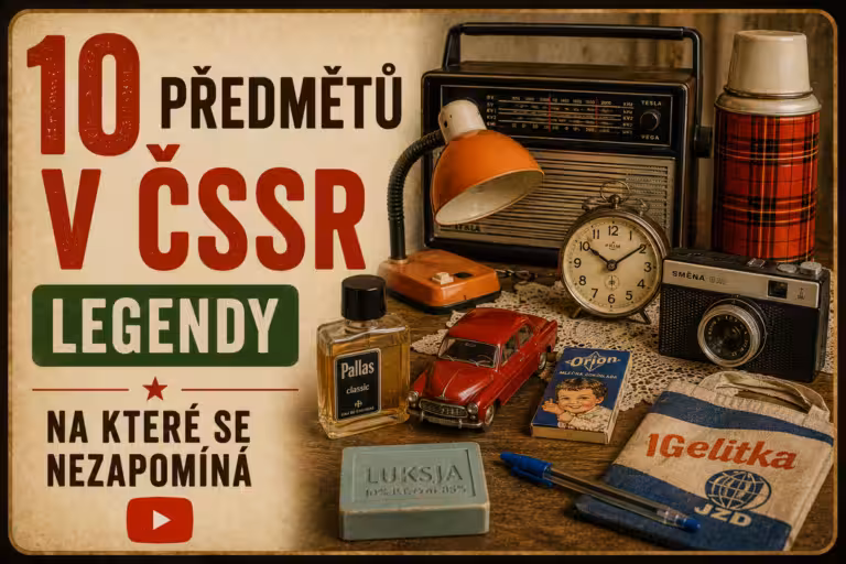 10 předmětů, bez kterých se v ČSSR neobešla žádná domácnost – sifon, remoska, tesla, eta a další legendy