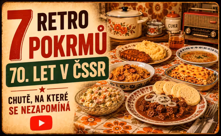 7 nejchutnějších pokrmů ze 70. let v ČSSR: Retro kuchyně, která šetřila, ale chutnala