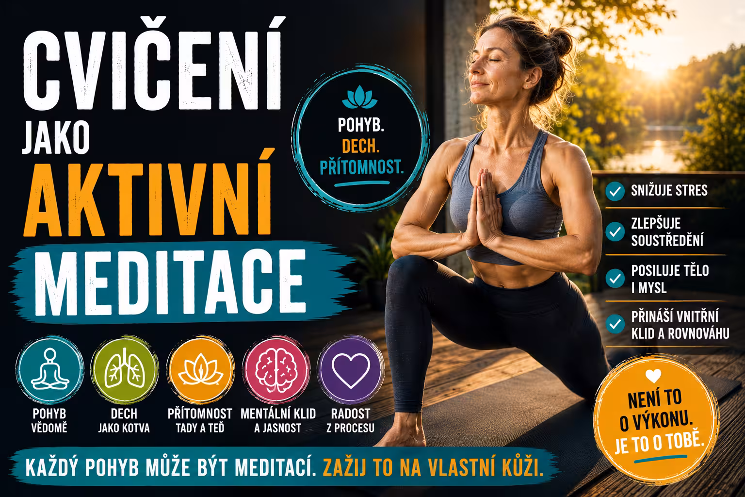 Cvičení jako aktivní meditace | Levita.cz