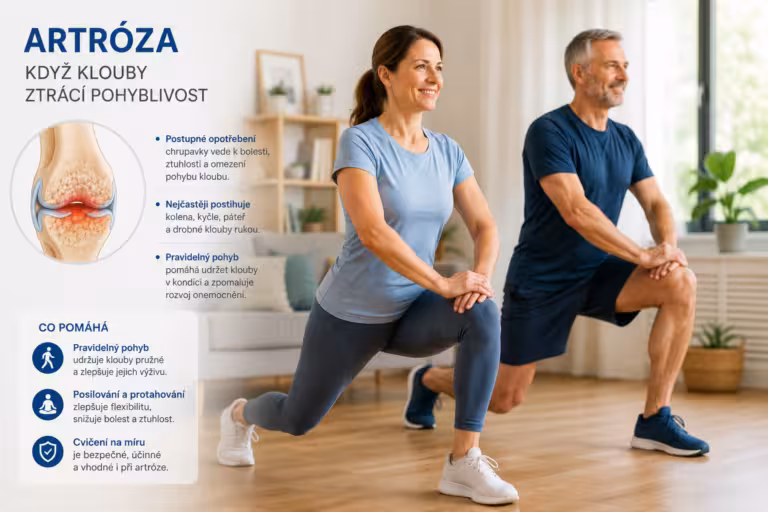Cviky proti artróze: vrátí kloubům pohyblivost | Levita.cz