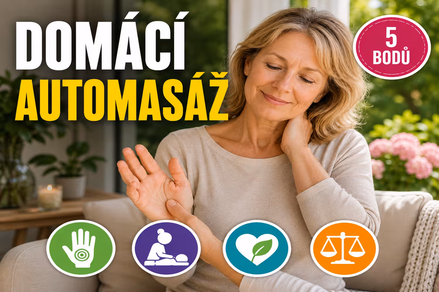 TČM automasáž pro zad, hlavu a stres | Levita.cz