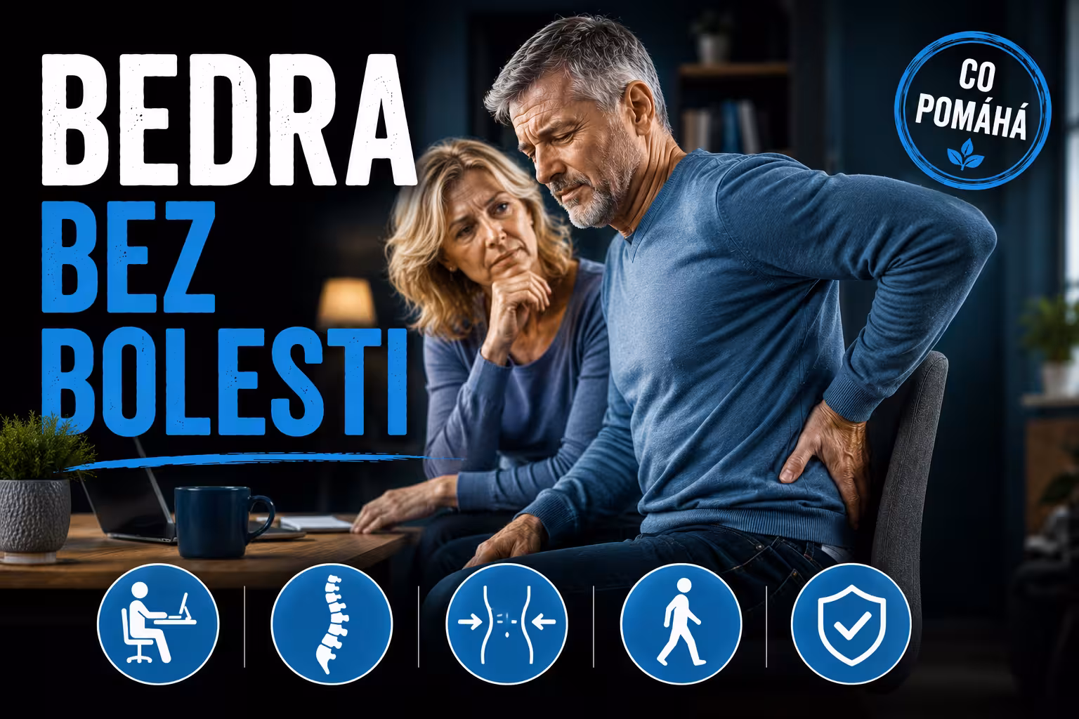 Proč vás bolí bedra při sezení: Anatomie přetížení a jak mu předejít