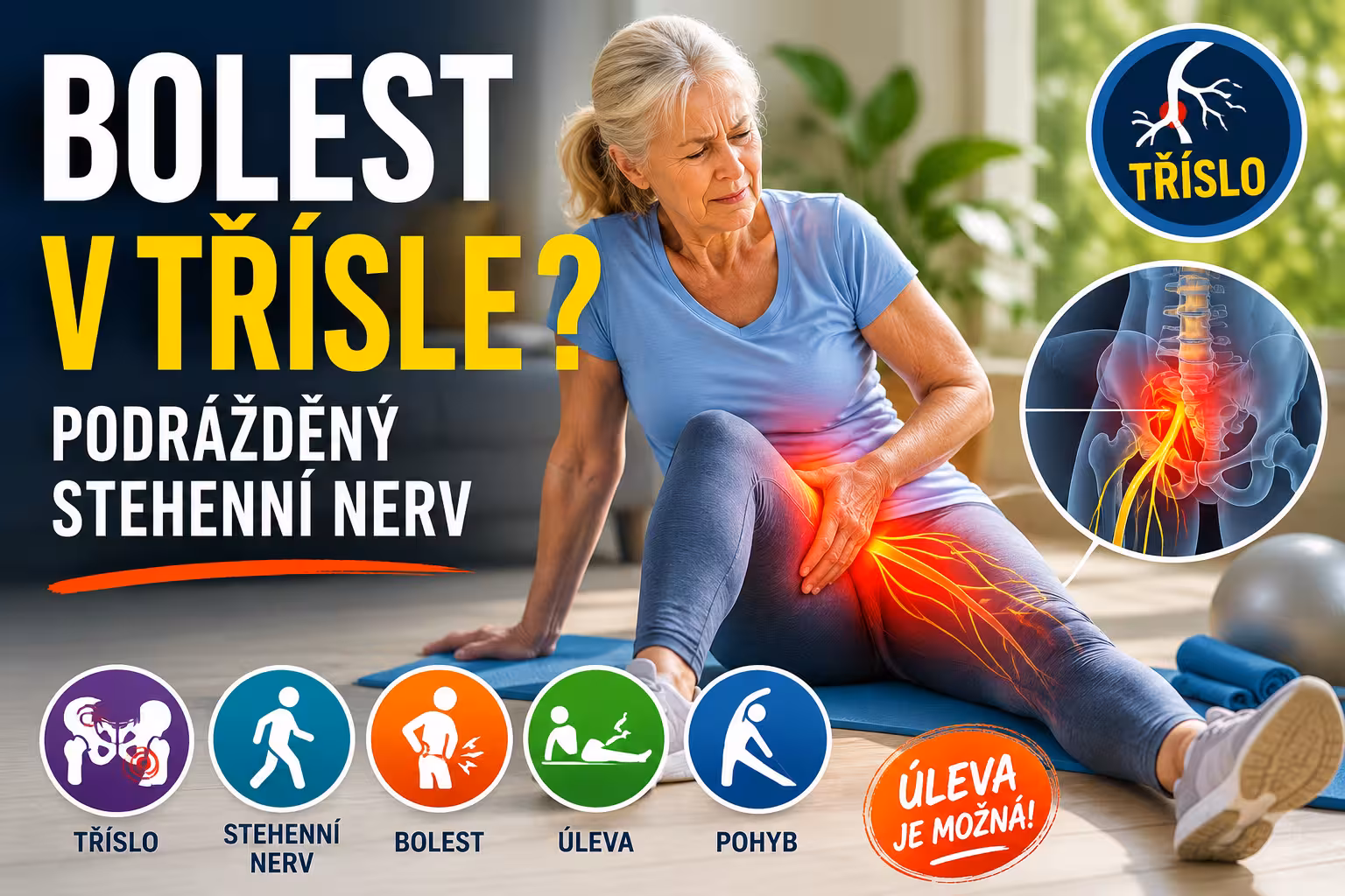 Bolest v třísle: podrážděný stehenní nerv | Levita.cz