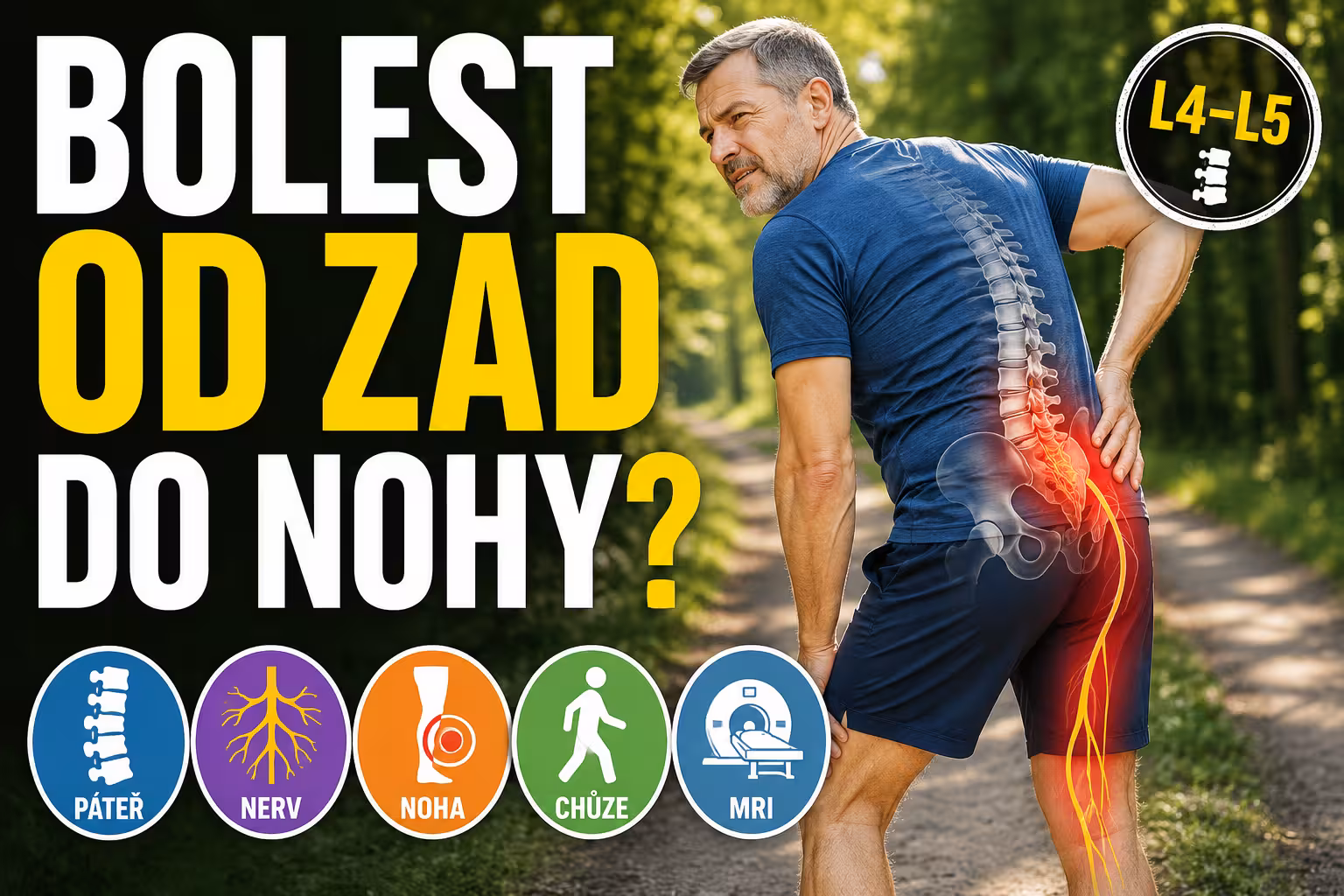 Nález na MRI bederní páteře: co to znamená | Levita.cz