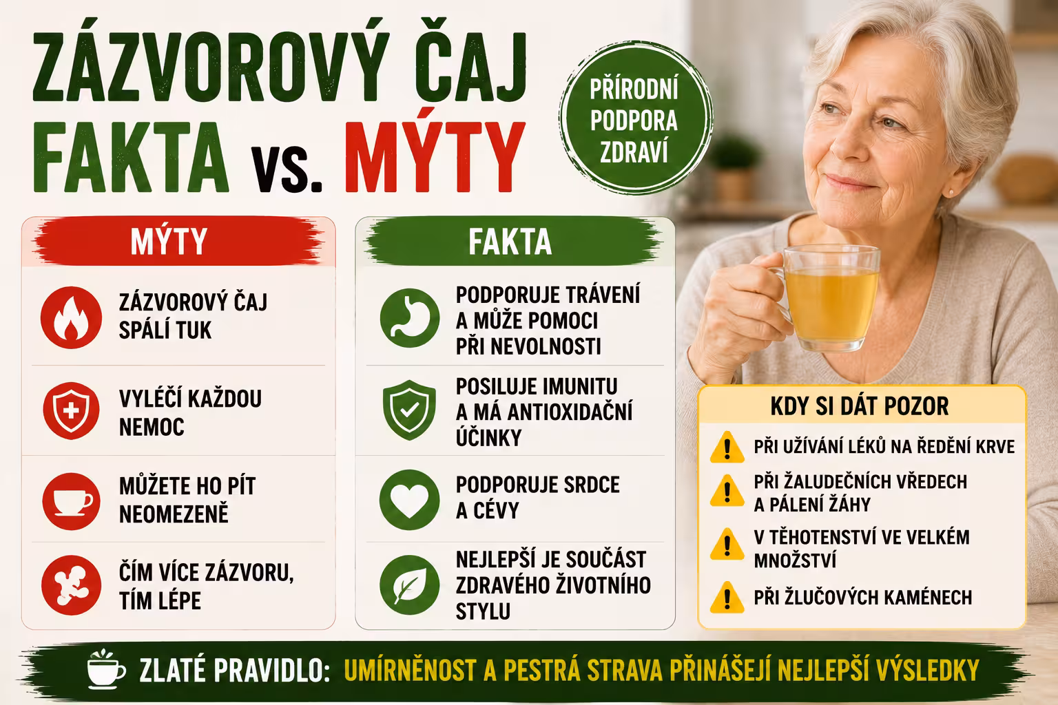 Zázvorový čaj: fakta vs. mýty | Levita.cz