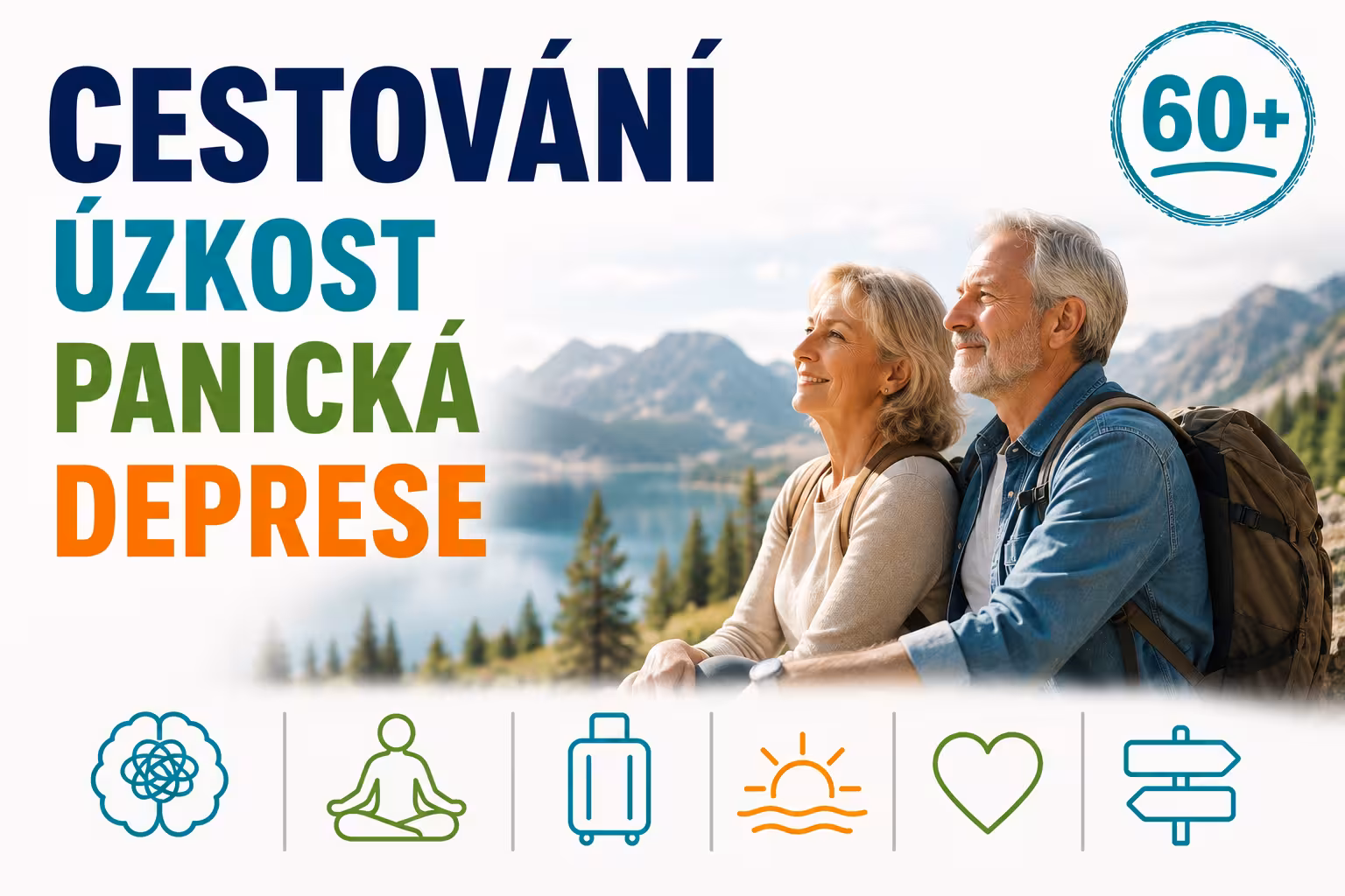 Cestování s úzkostí, panickou poruchou nebo depresí: Jak si užít dovolenou bez stresu