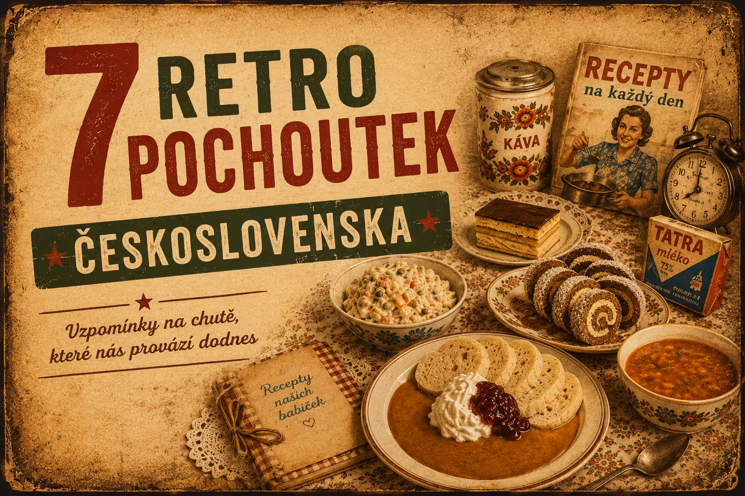 7 retro pochoutek z ČSSR, které nezapomenete | Levita.cz