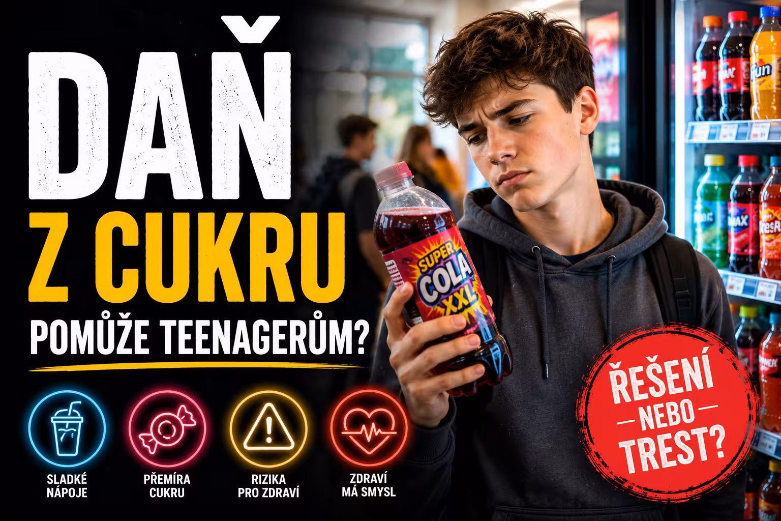 Daň z cukru pro zdraví českých teenagerů | Levita.cz