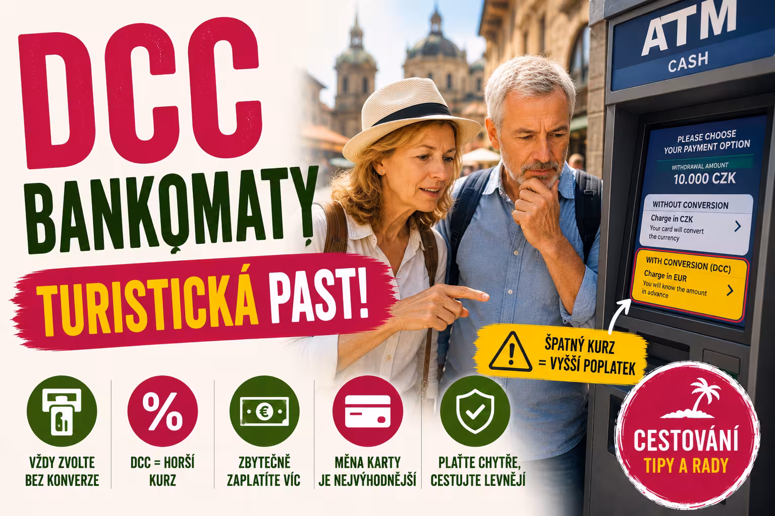DCC u bankomatů: proč platíte dvojnásobek | Levita.cz