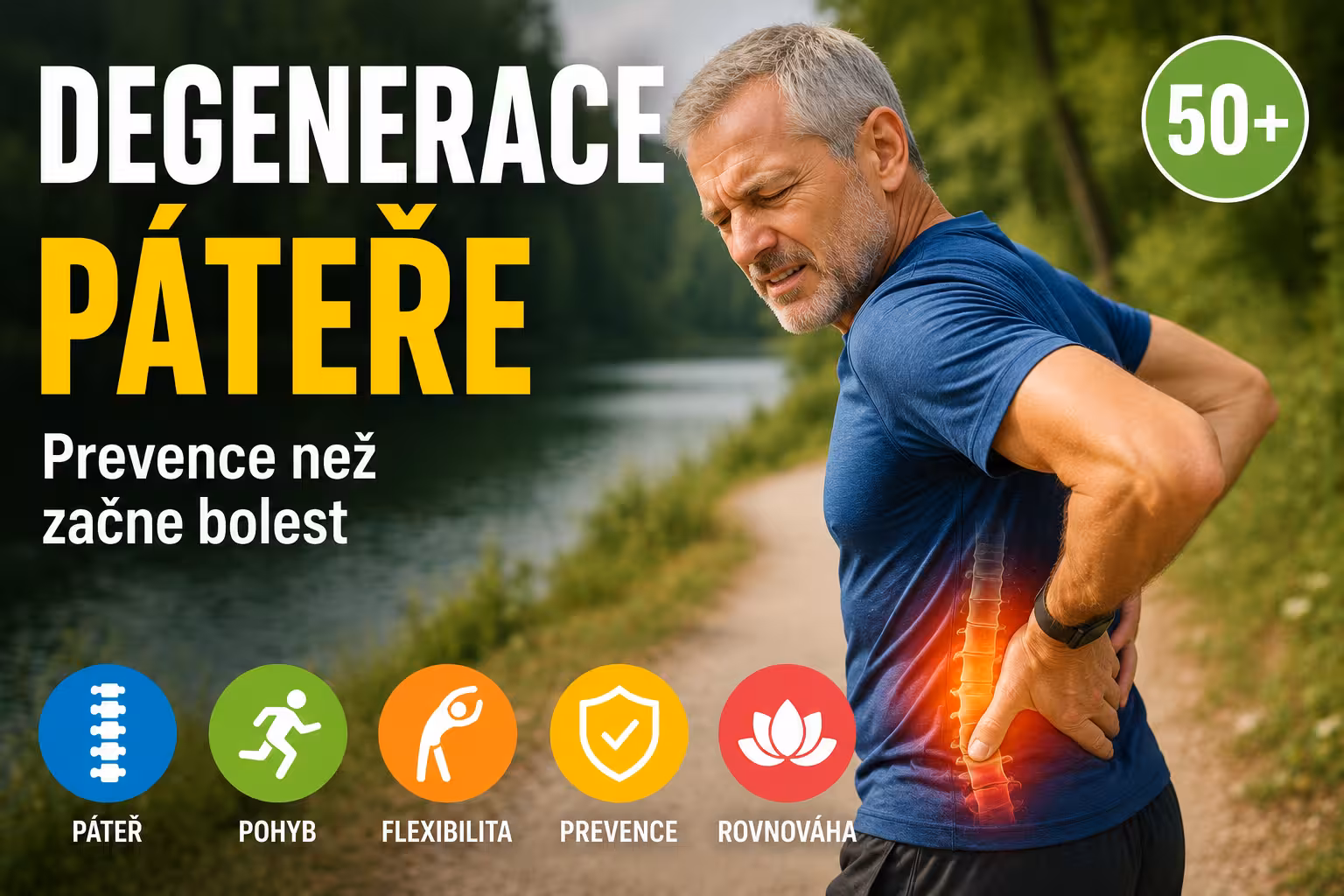 Degenerace páteře: prevence, než začne bolest | Levita.cz
