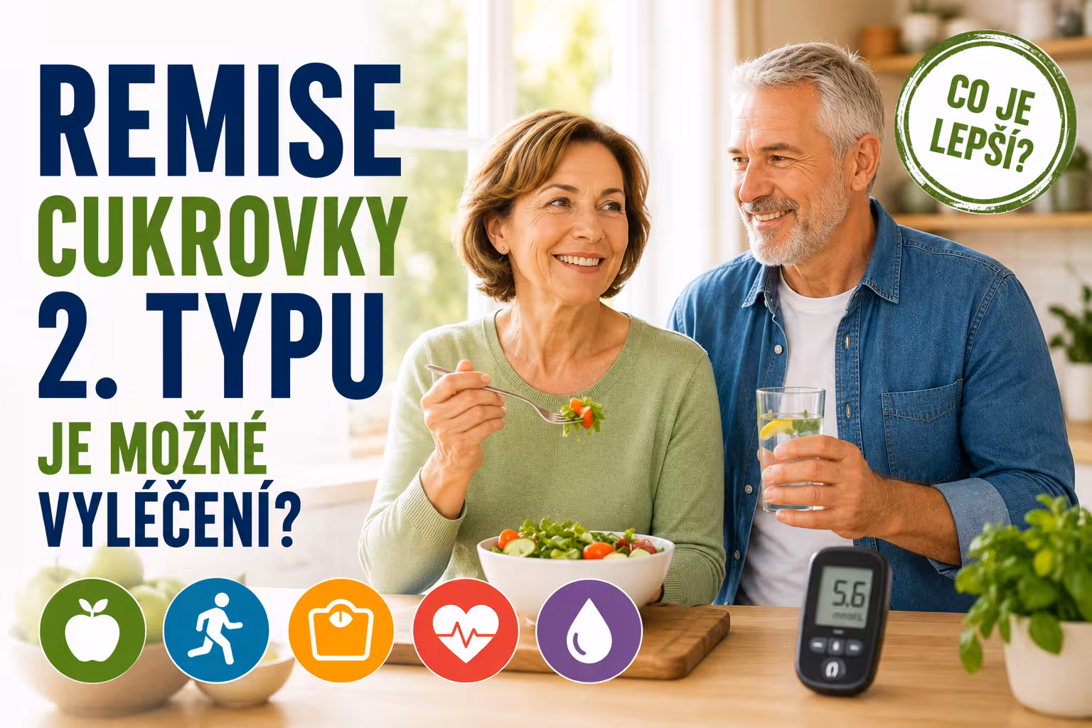 Cukrovku 2. typu „vyléčit“ změnou životního stylu? Pravda o remisi a lécích