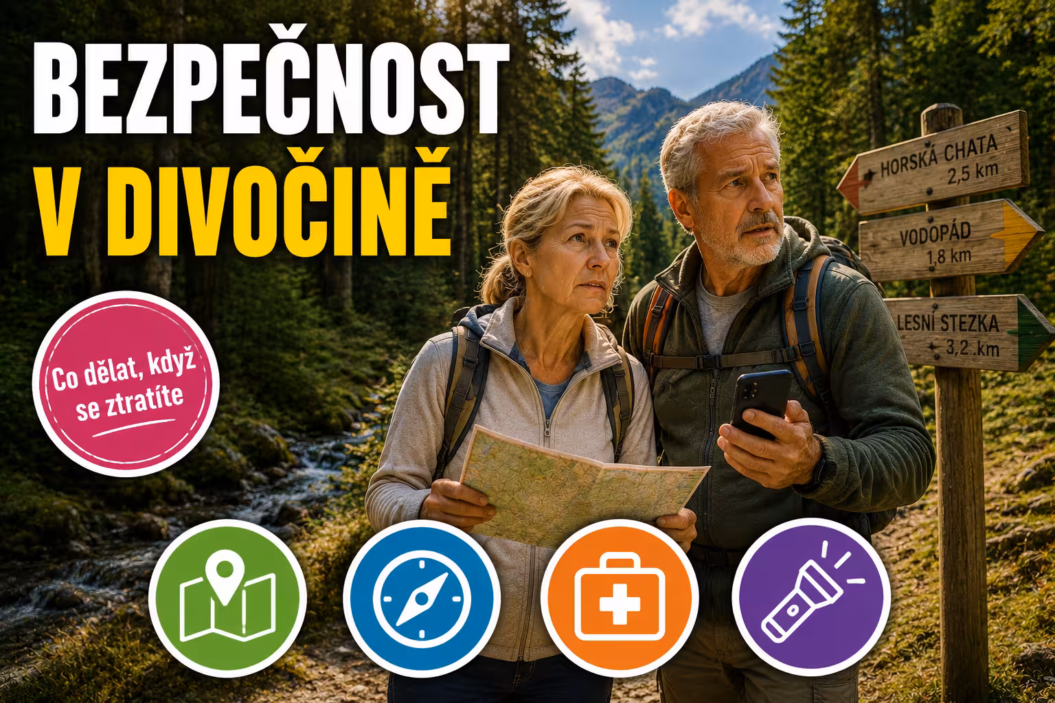 Bezpečnost v divočině: když se ztratíte | Levita.cz