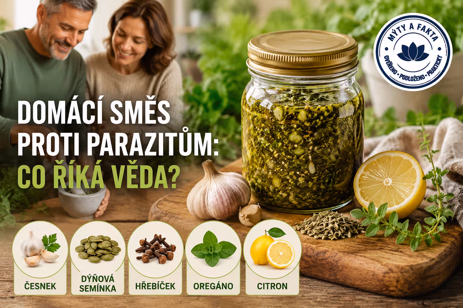 Zničte střevní parazity pomocí 3 složkové domácí směsi? Věda má jasno
