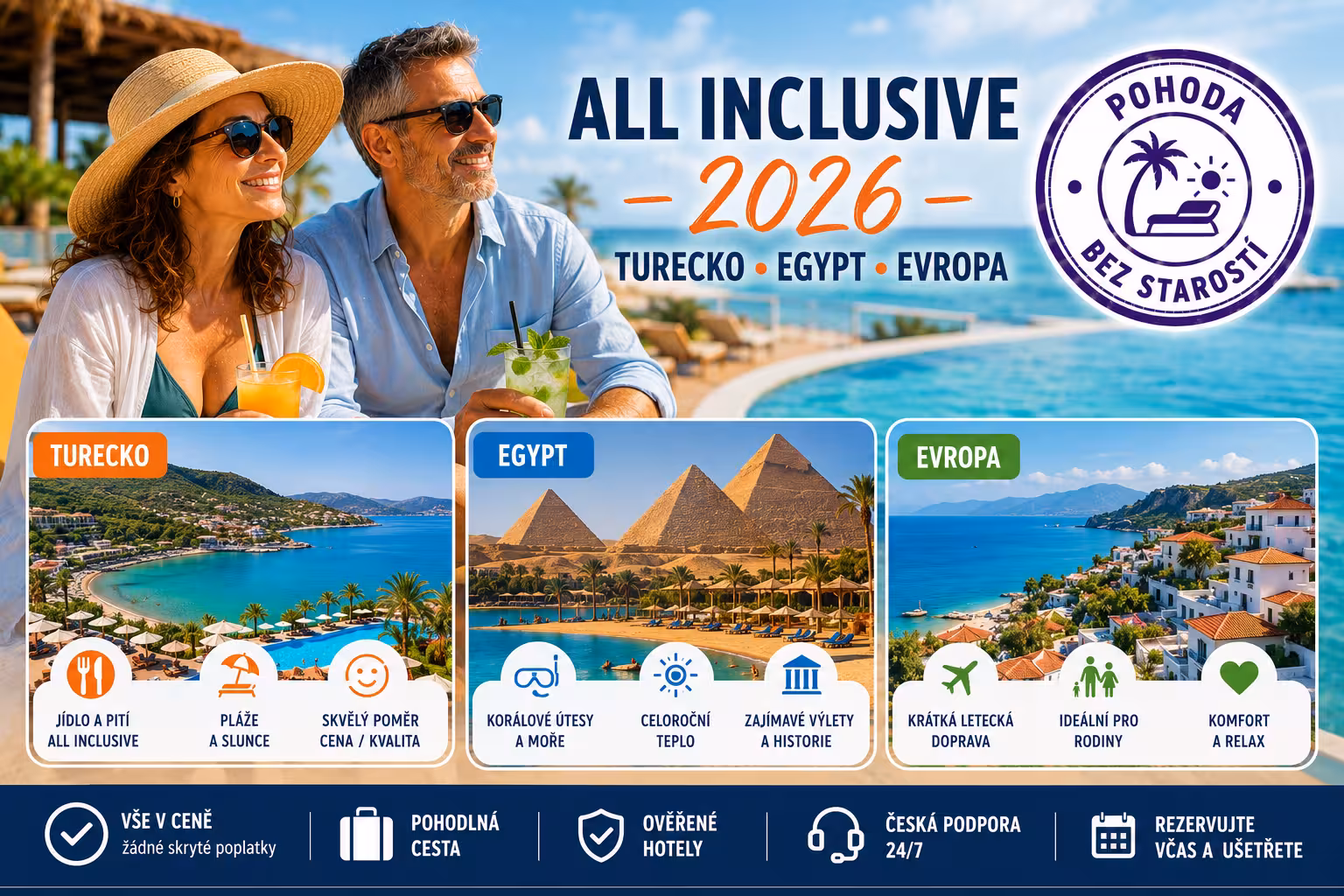 All inclusive 2026: Turecko, Egypt nebo Evropa? | Levita.cz