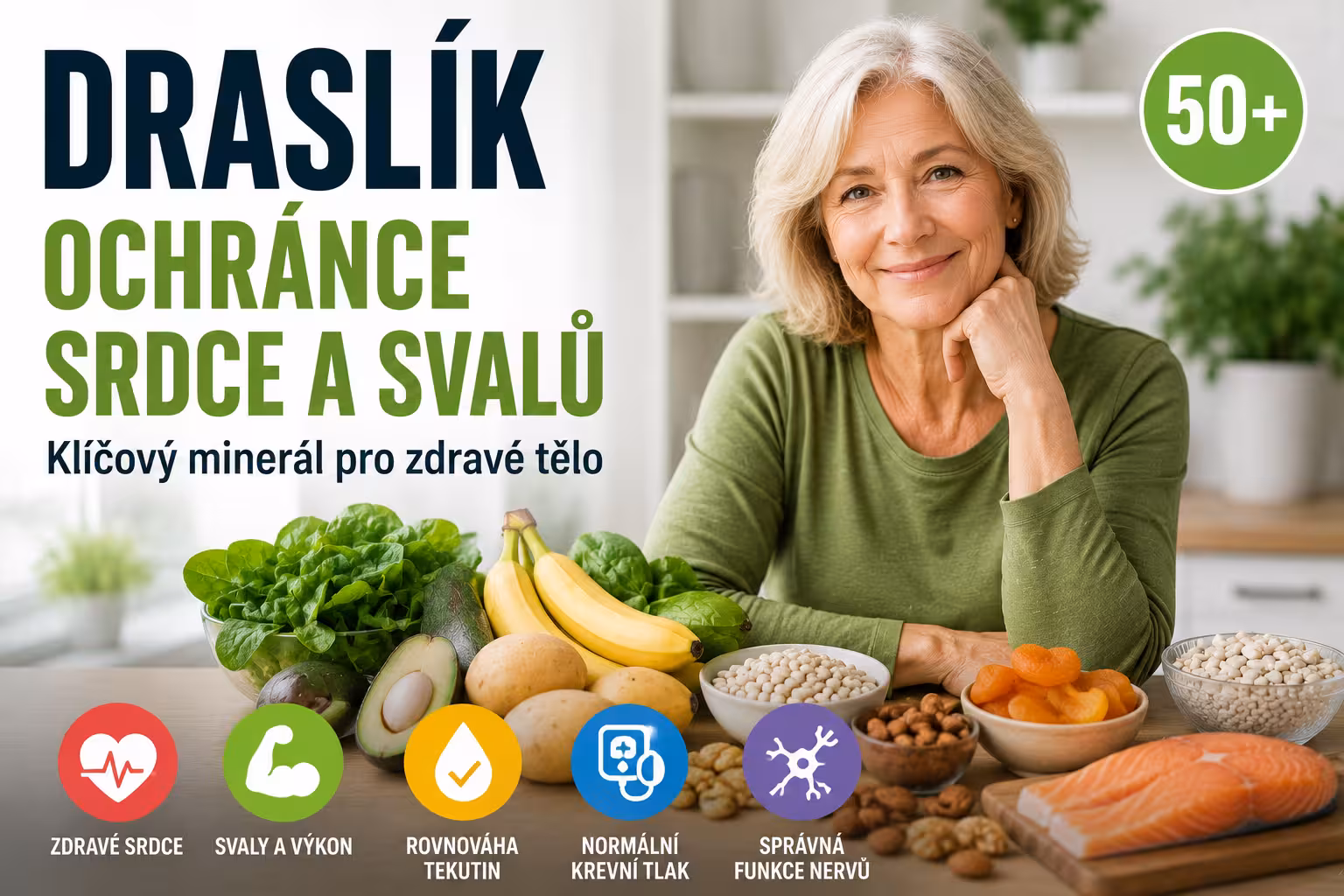 Draslík: tichý ochránce srdce a svalů | Levita.cz