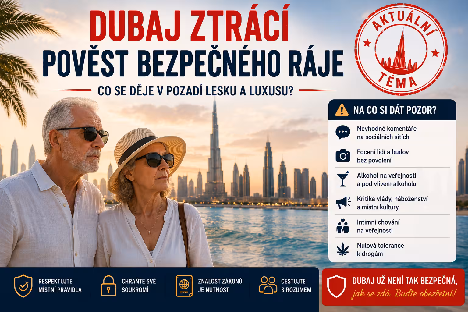 Dubaj ztrácí pověst bezpečného ráje | Levita.cz