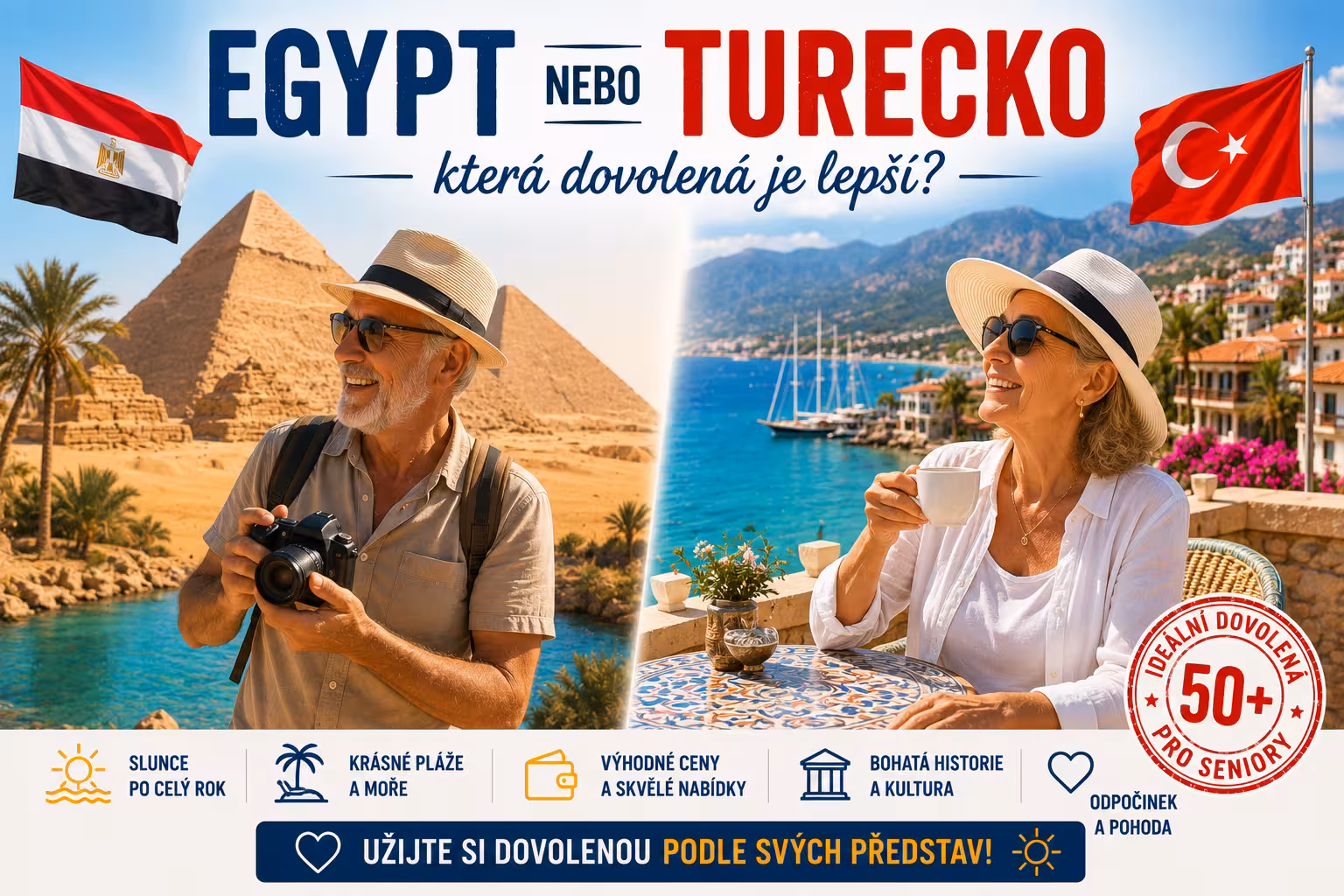 Egypt nebo Turecko: Která dovolená je lepší? | Levita.cz