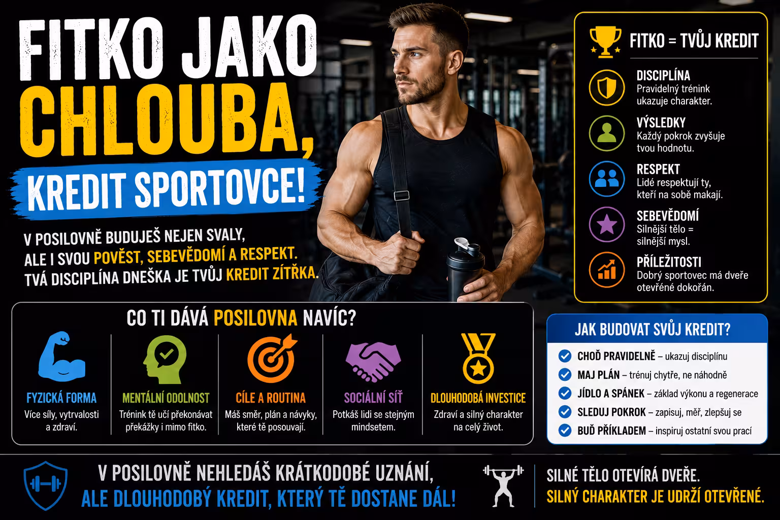 Fitko jako chlouba: přestaňte platit iluzi | Levita.cz