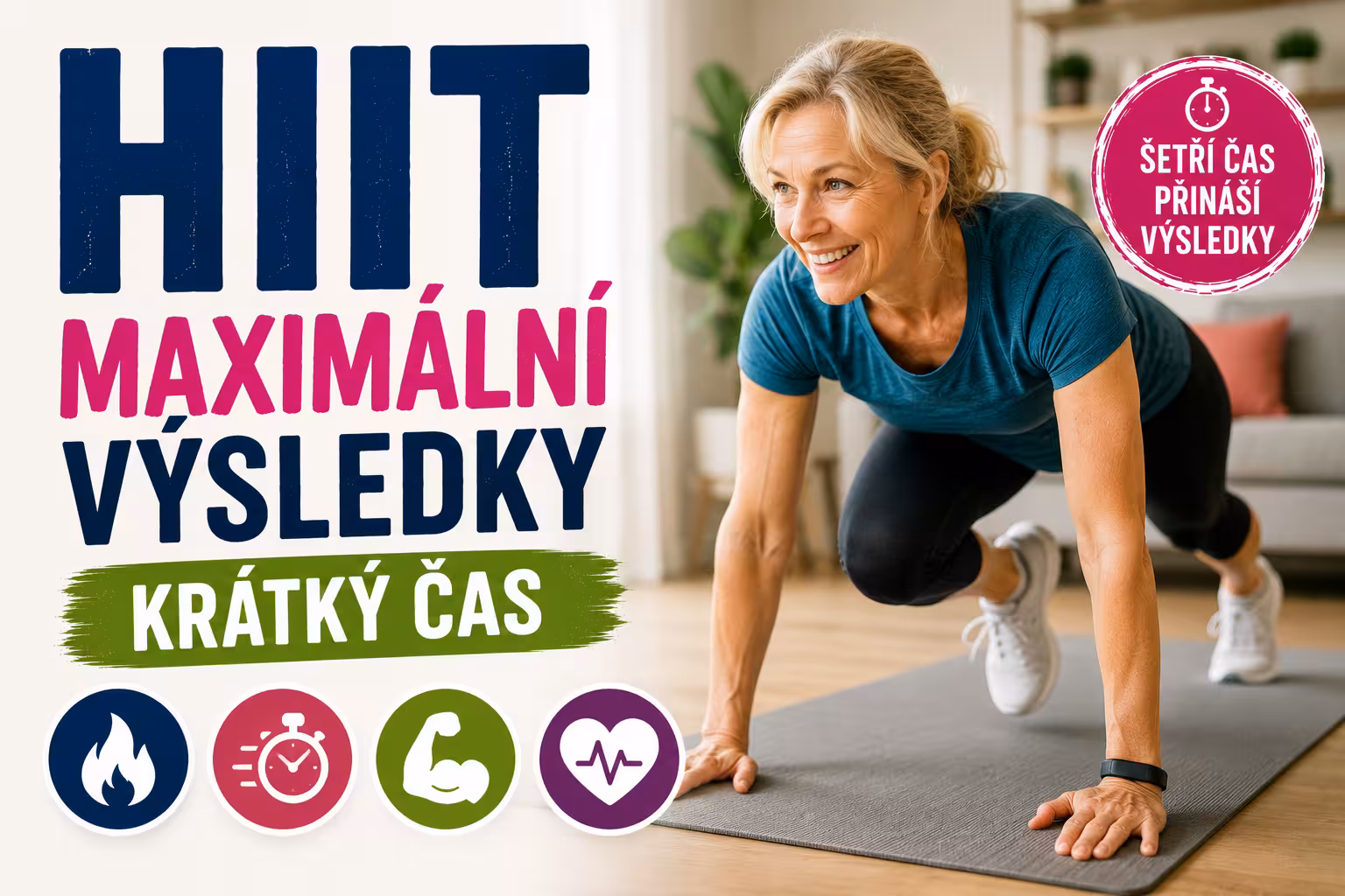 HIIT: Maximální výsledky za krátký čas | Levita.cz