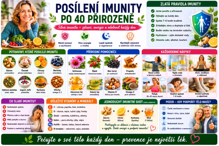 Jak posílit imunitu přirozeně – cesta k pevnému zdraví bez chemie