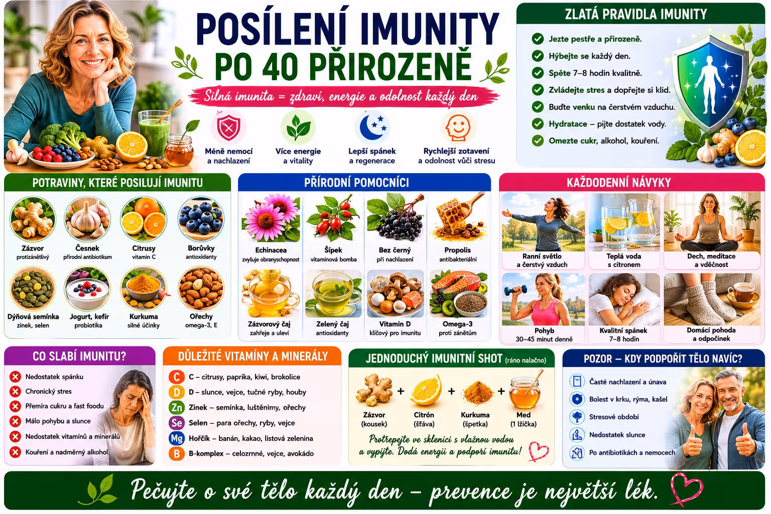 Jak posílit imunitu přirozeně – cesta k pevnému zdraví bez chemie