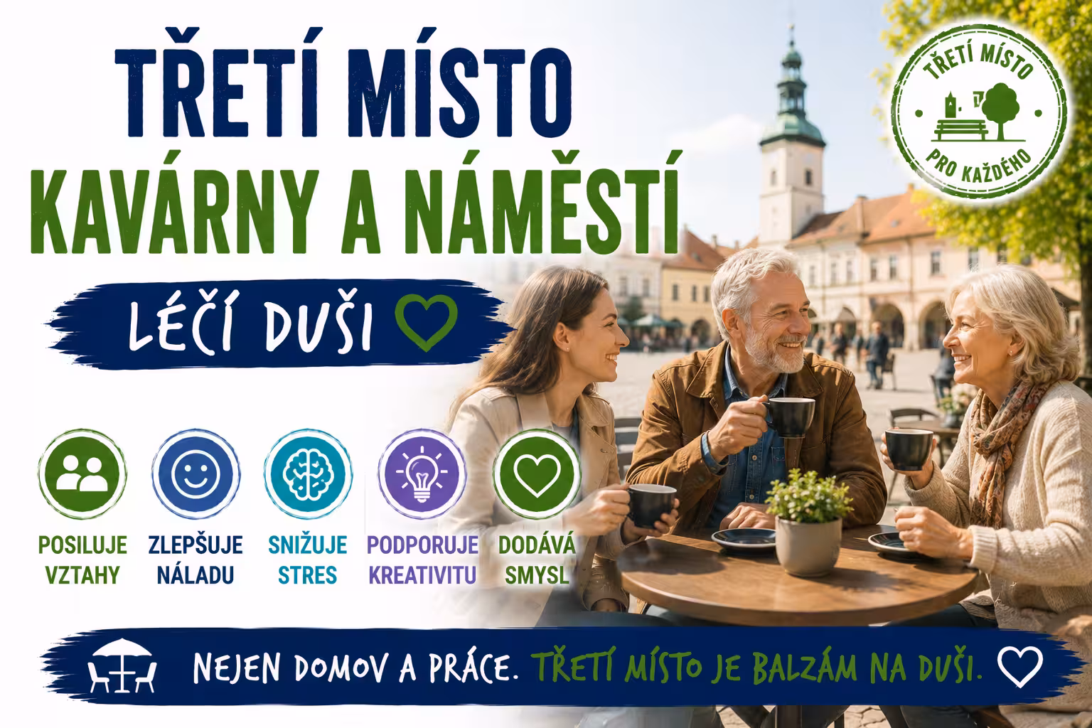 Třetí místo: Proč nám kavárny a náměstí v cizích městech léčí duši