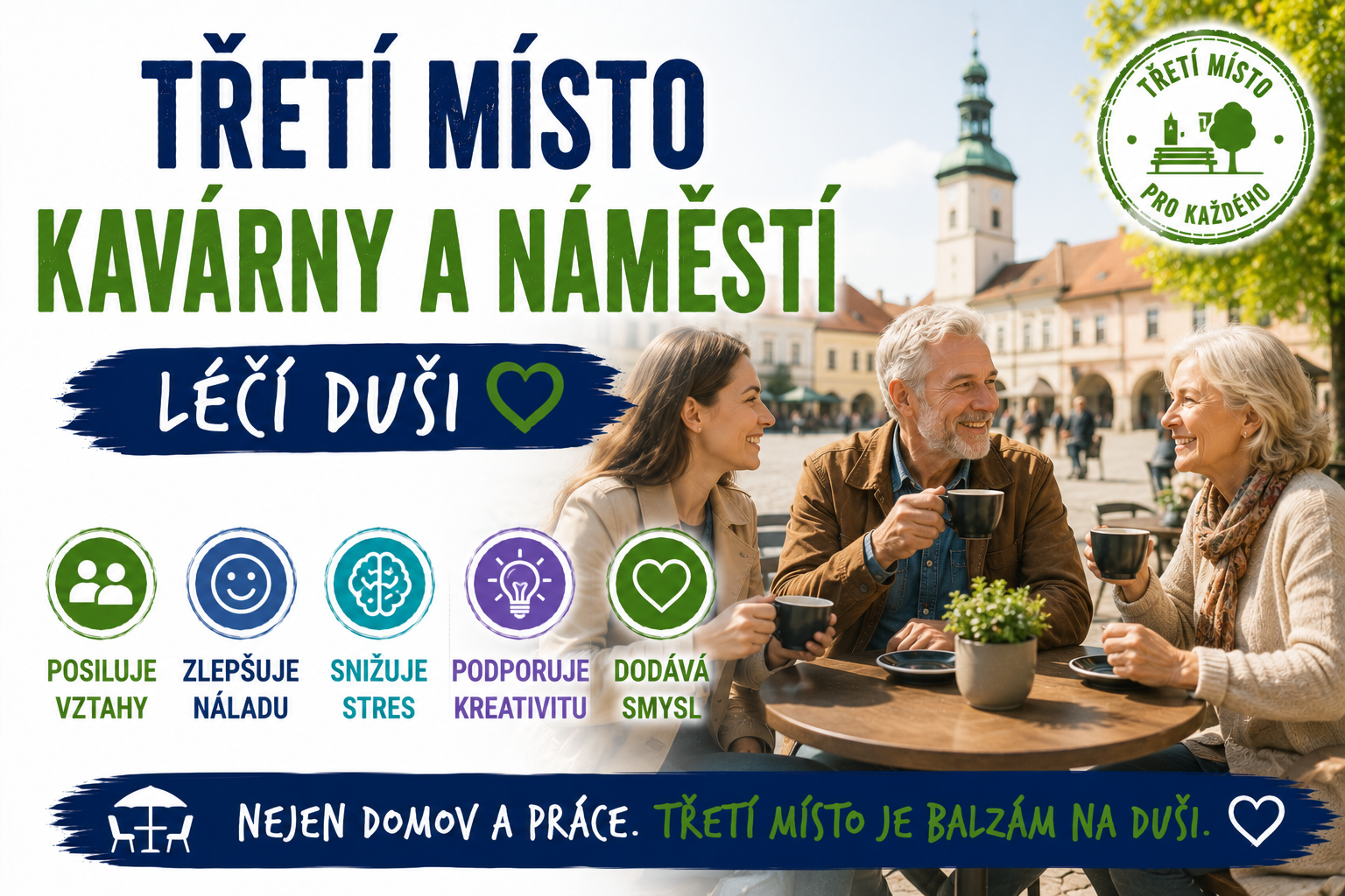 Třetí místo: Proč nám kavárny a náměstí v cizích městech léčí duši