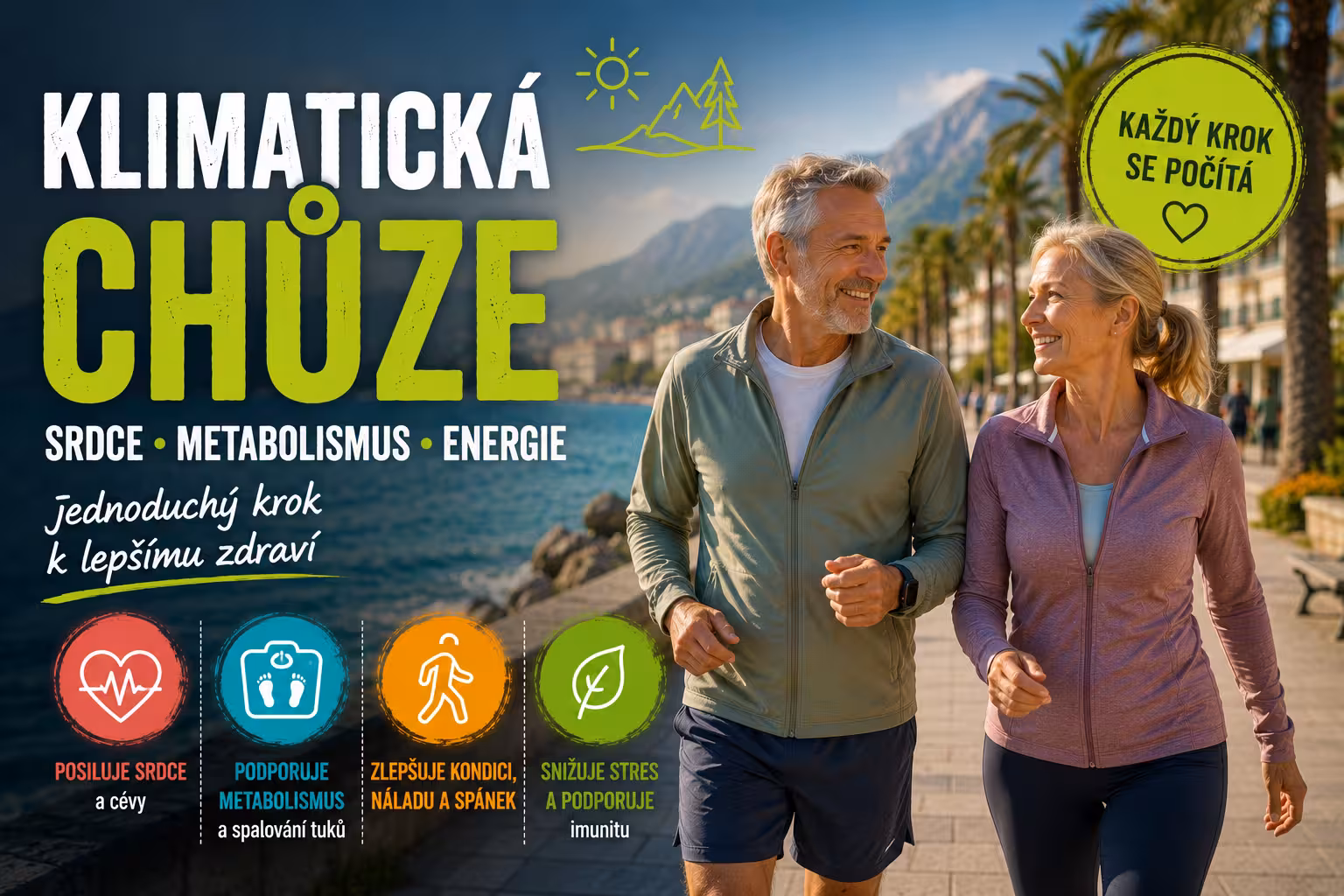 Zapomeňte na pás. Jak chůze v mrazu, vedru nebo na horách zocelí srdce a nastartuje metabolismus lépe než klimatizovaná posilovna