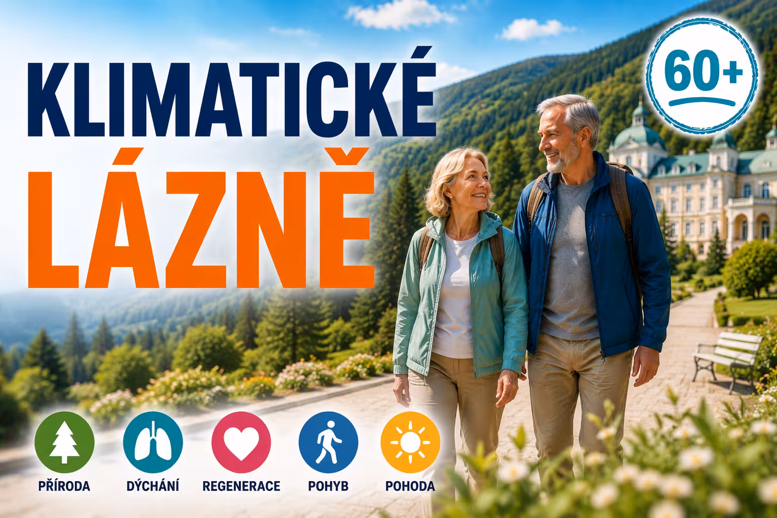 Klimatické lázně v ČR a okolí: Kde vzduch prokazatelně léčí průdušky a stres