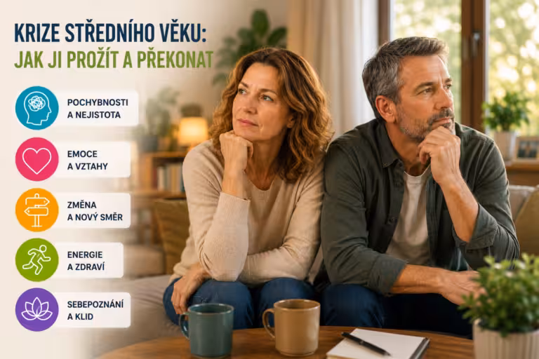 Krize středního věku: Proč muži utíkají k mladším ženám a ženy k novým koníčkům