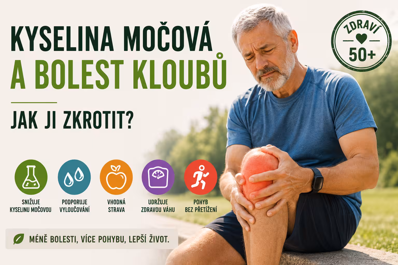 Kyselina močová a bolest kloubů: jak ji zkrotit | Levita.cz