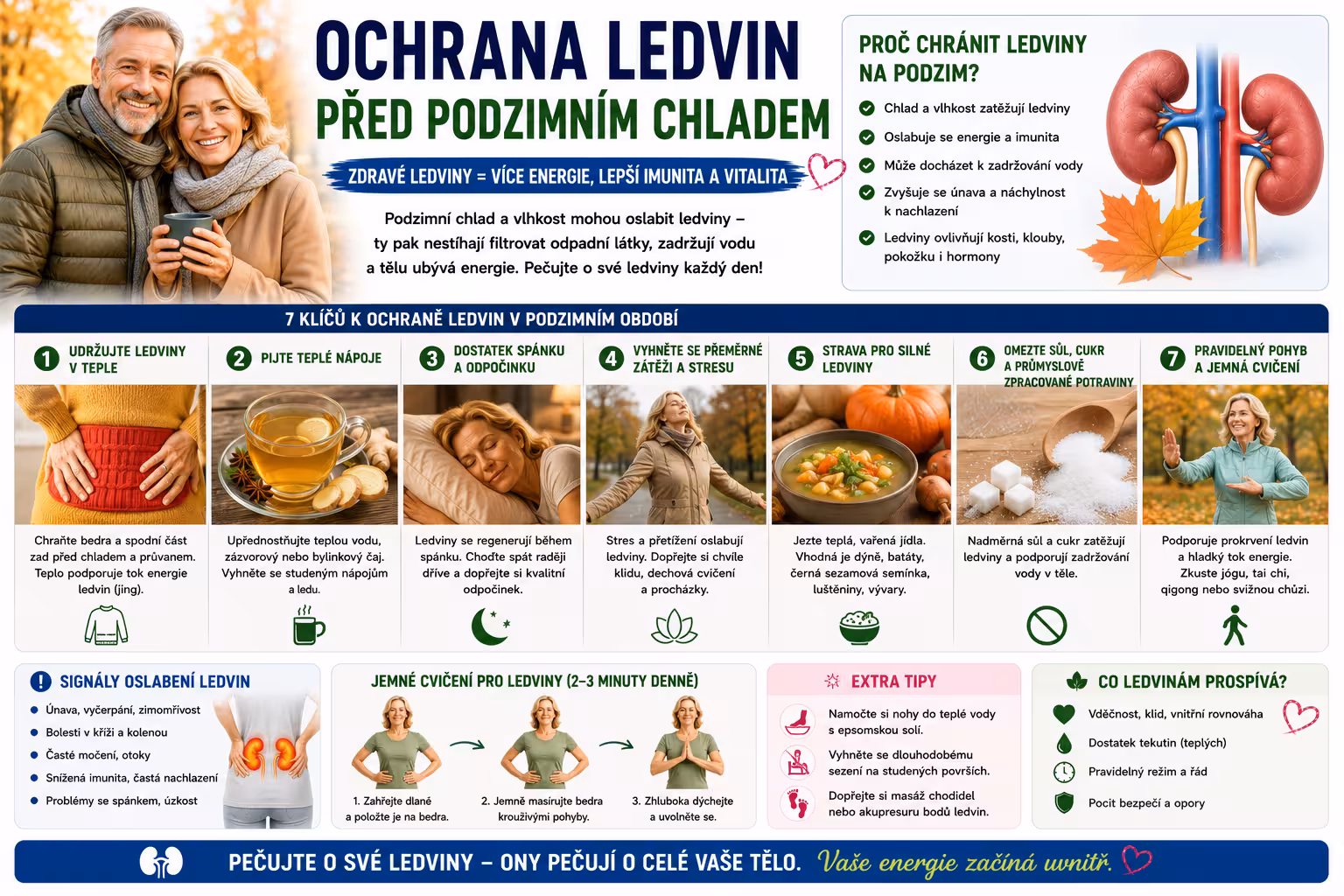 Ledviny jako kořeny života – co s nimi udělá chlad a jak je prohřát