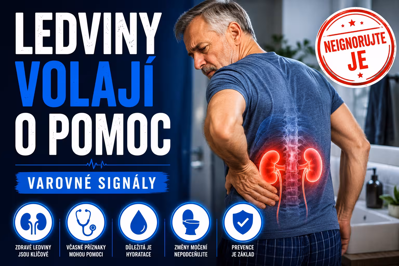 Varovné signály ledvin | Levita.cz