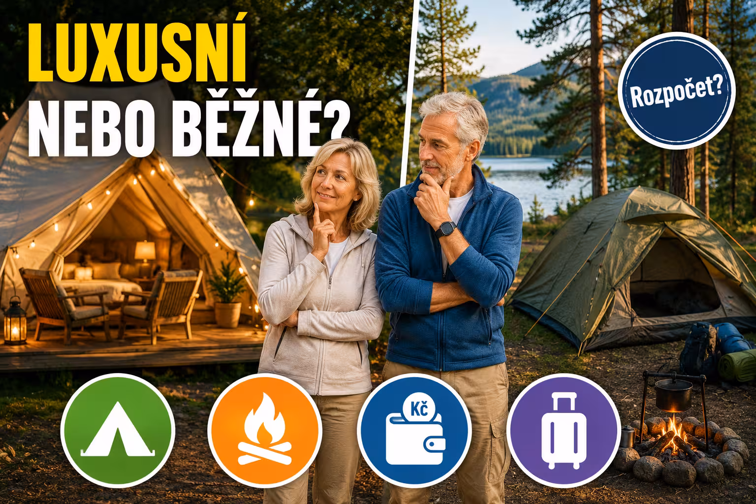 Glamping nebo kempování: jak ušetřit v přírodě | Levita.cz