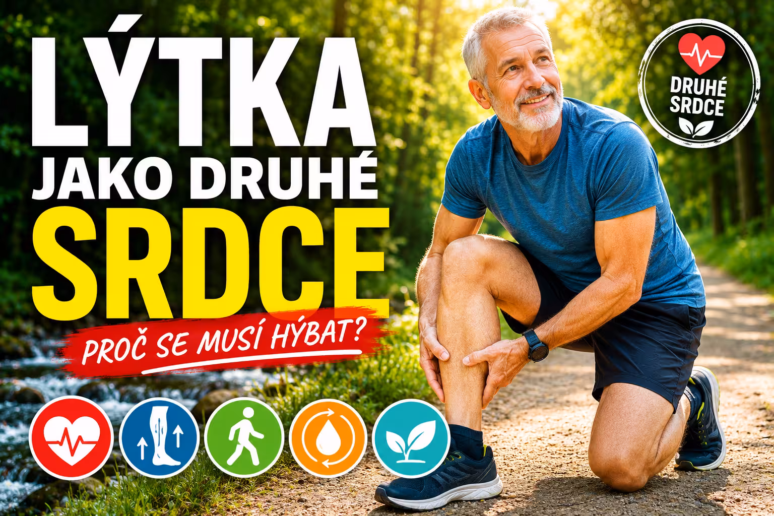 Lýtka jako druhé srdce: proč se musí hýbat | Levita.cz