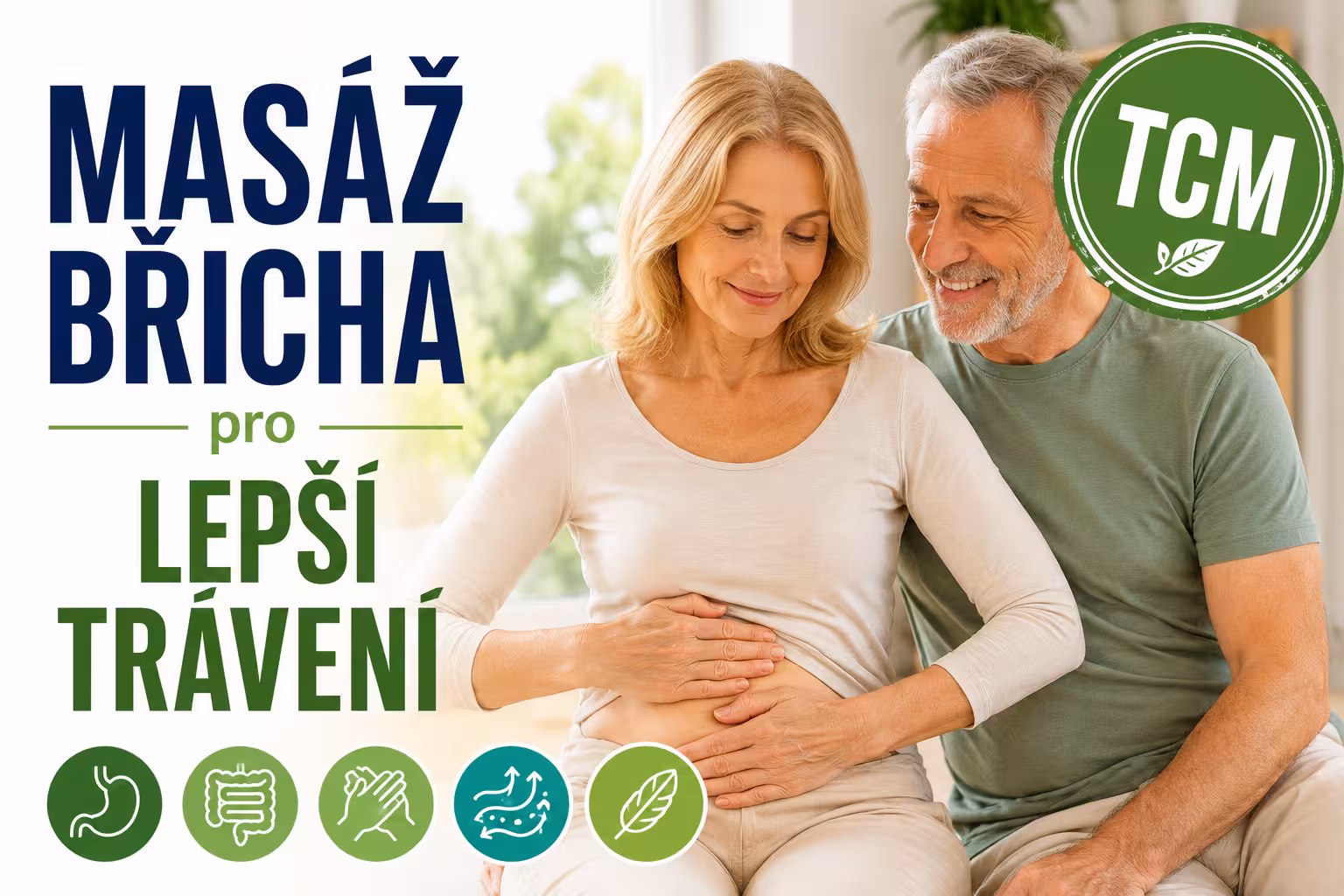 Masáž břicha podle TČM pro lepší trávení | Levita.cz