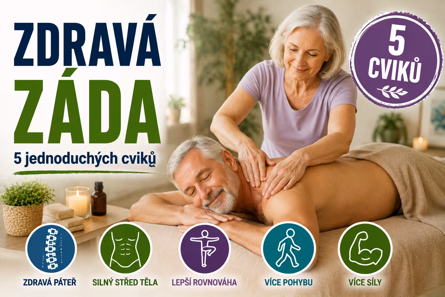 Masáž pro seniory: jemné techniky | Levita.cz