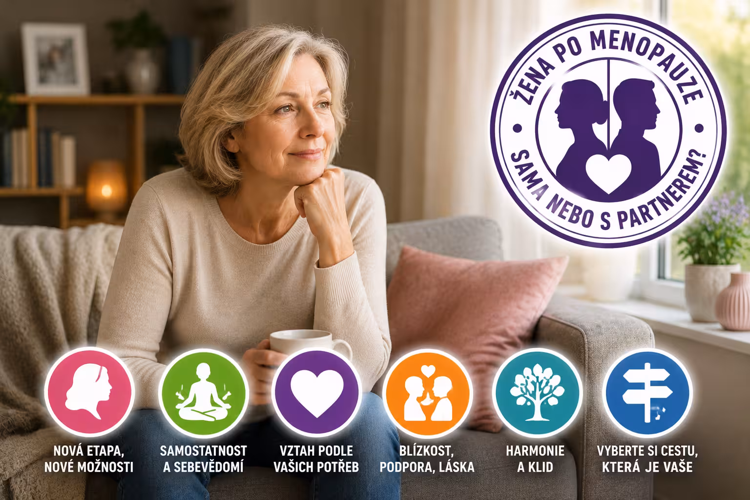Žena po menopauze: sama nebo s partnerem? | Levita.cz