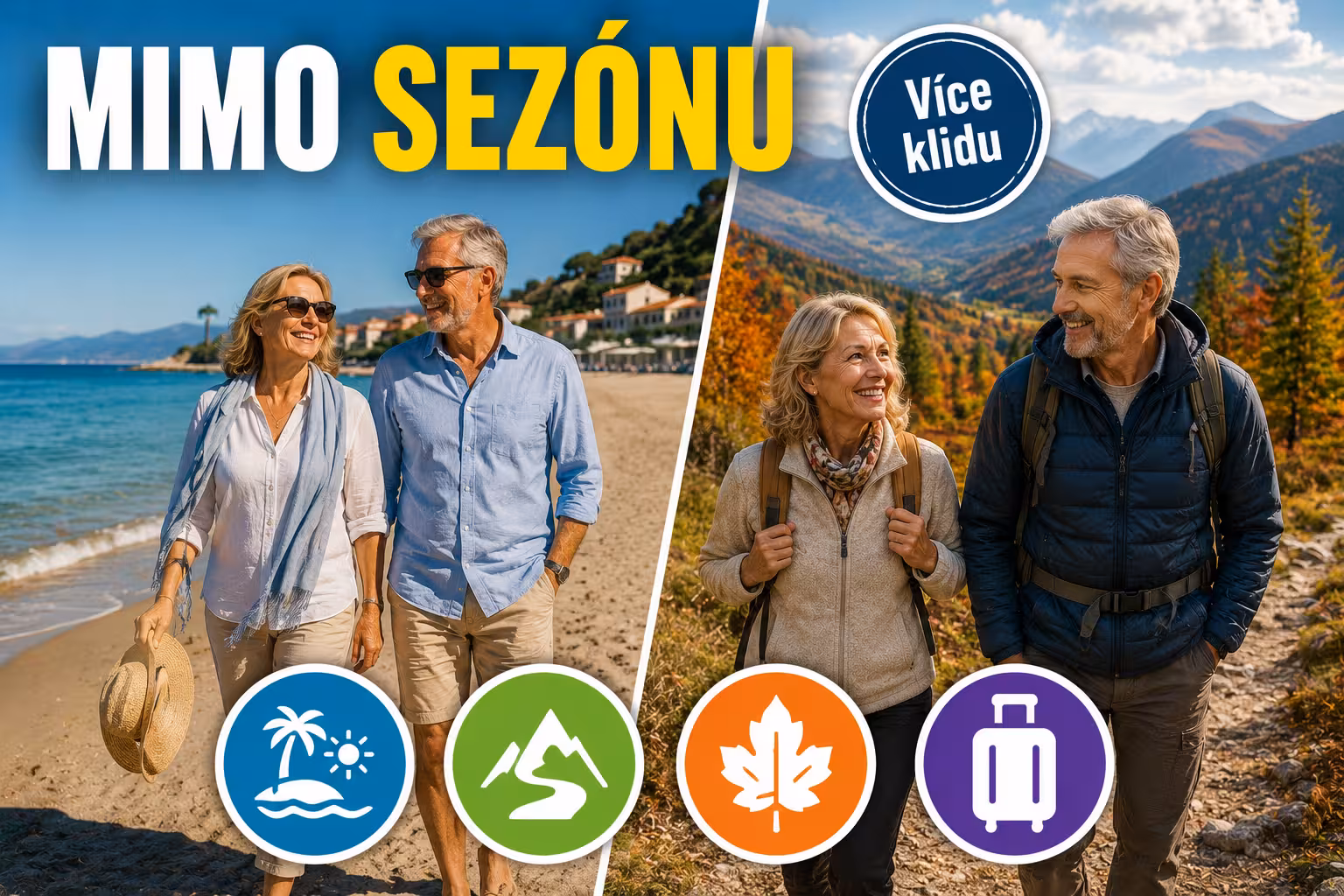 Mimo sezónu: moře v říjnu a hory v listopadu | Levita.cz