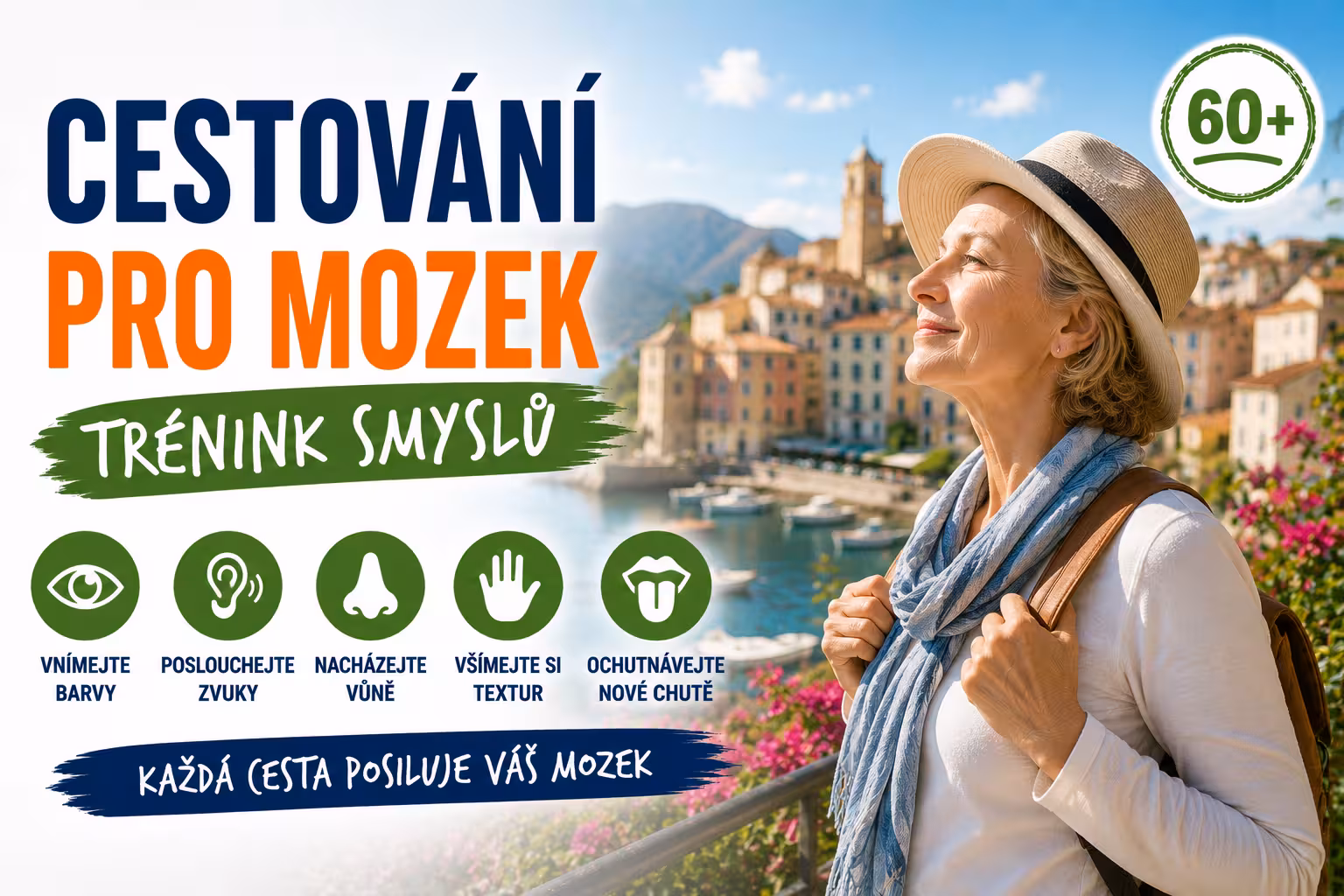 Cestování pro mozek: trénink smyslů | Levita.cz