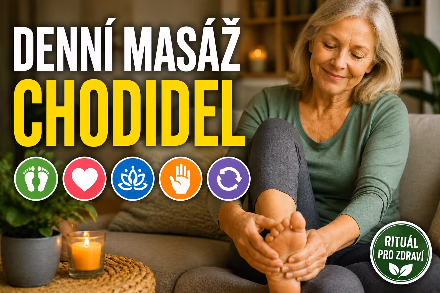 Denní masáž chodidel: malý rituál, velký efekt | Levita.cz