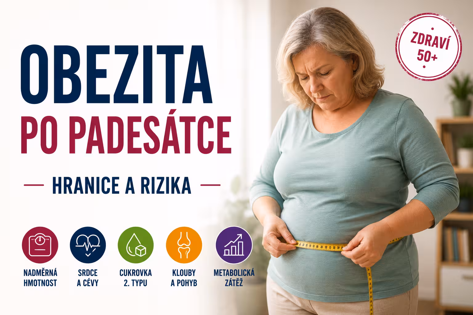 Obezita po padesátce: hranice a rizika | Levita.cz