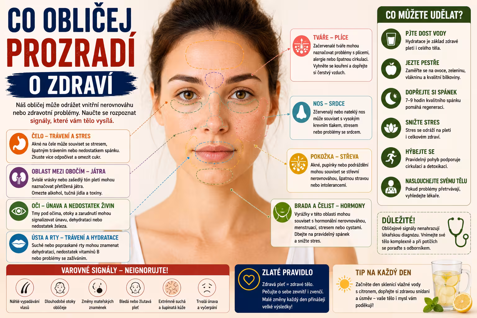 Jeden pohled do zrcadla a odhalíte svůj zdravotní stav? Fakta a mýty, které byste měli znát