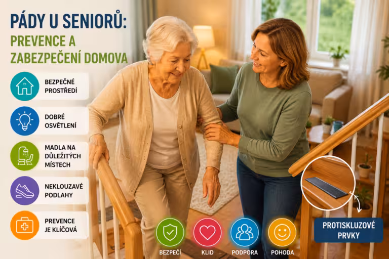 Pády u seniorů: Každý pátý senior upadne tato jednoduchá opatření muže zachránit před zlomeninou krčku