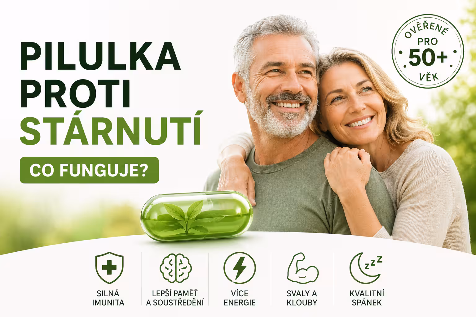 Existuje pilulka proti stárnutí? Co funguje | Levita.cz