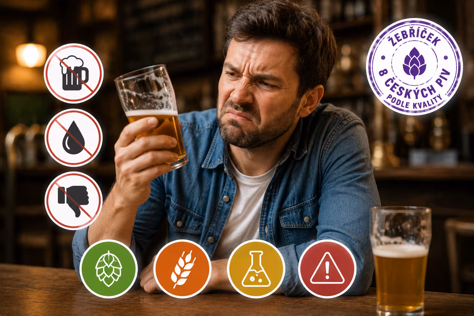 8 českých piv – žebříček od nejhoršího po nejlepší podle skutečné kvality